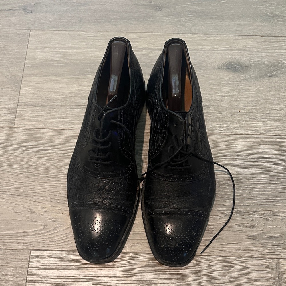 Zelli Classic Black Men's Dress Shoes